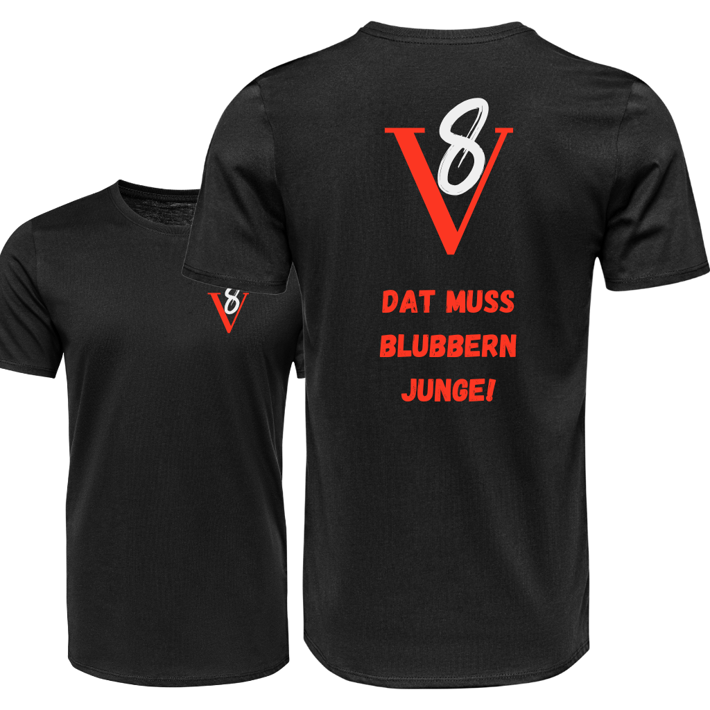 T-Shirt V8 Das muss blubbern