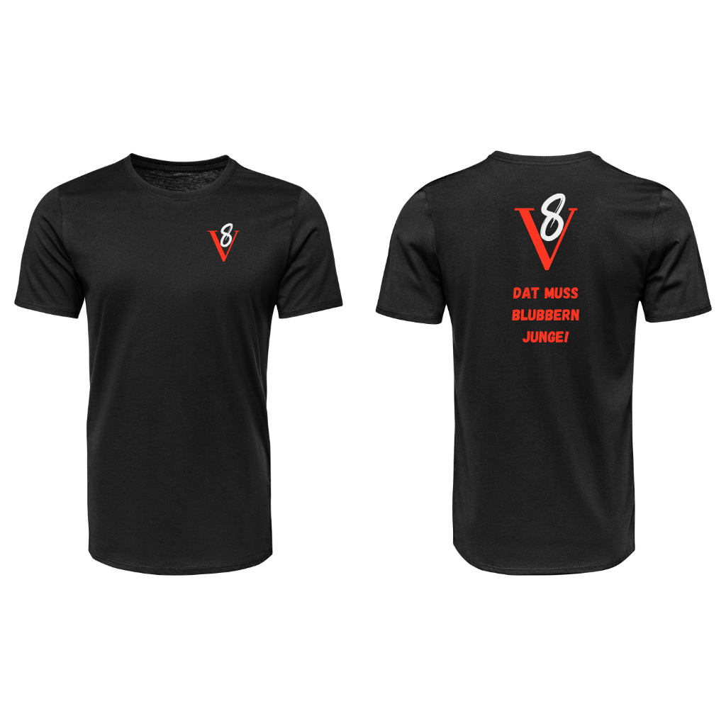 T-Shirt V8 Das muss blubbern