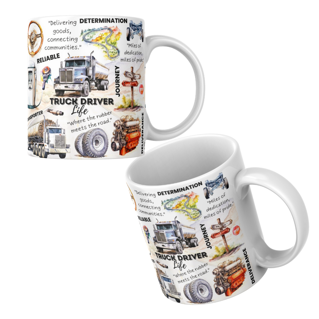 Tasse Truck Driver Life