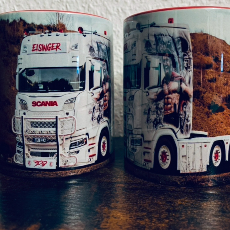 Fototasse LKW