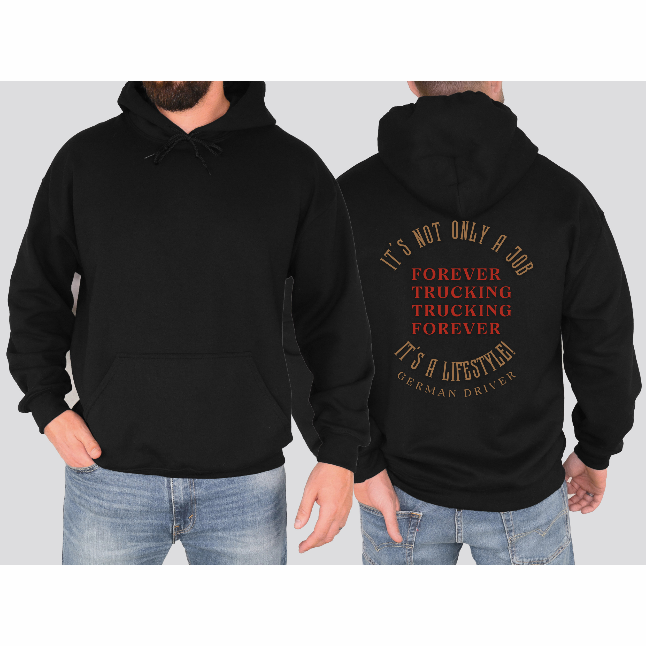 Hoodie Forever Trucking