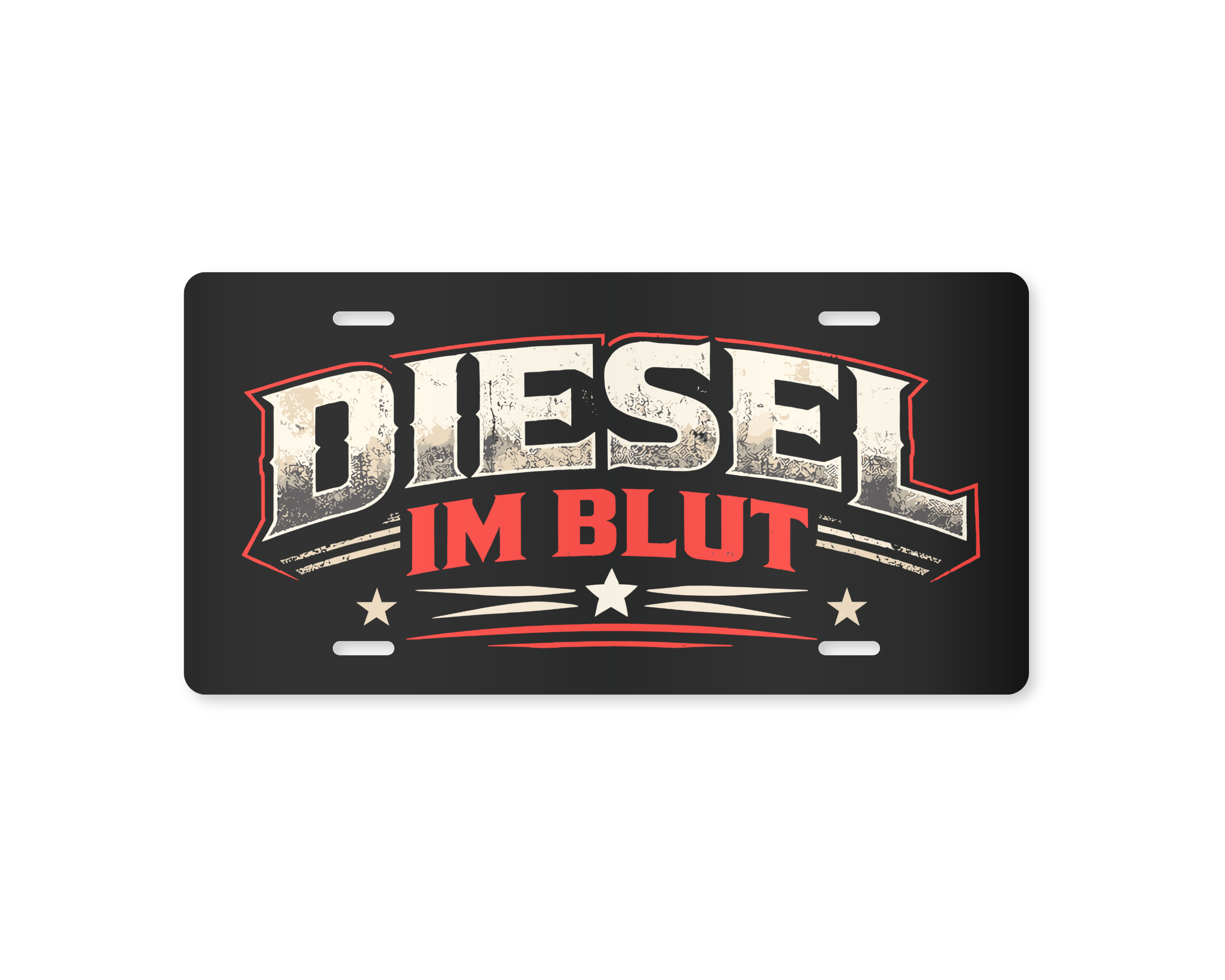 Schild Diesel im Blut