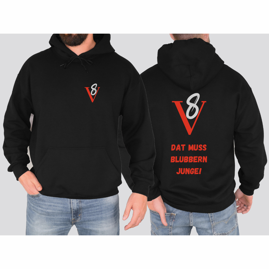 Hoodie V8 - Das muss blubbern